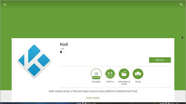 Kodi App Not Installed